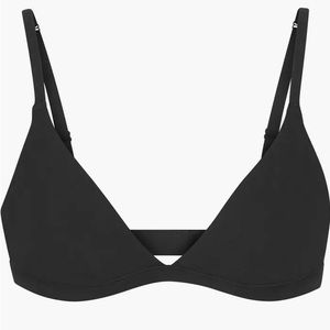 Skims stretch cotton triangle bra